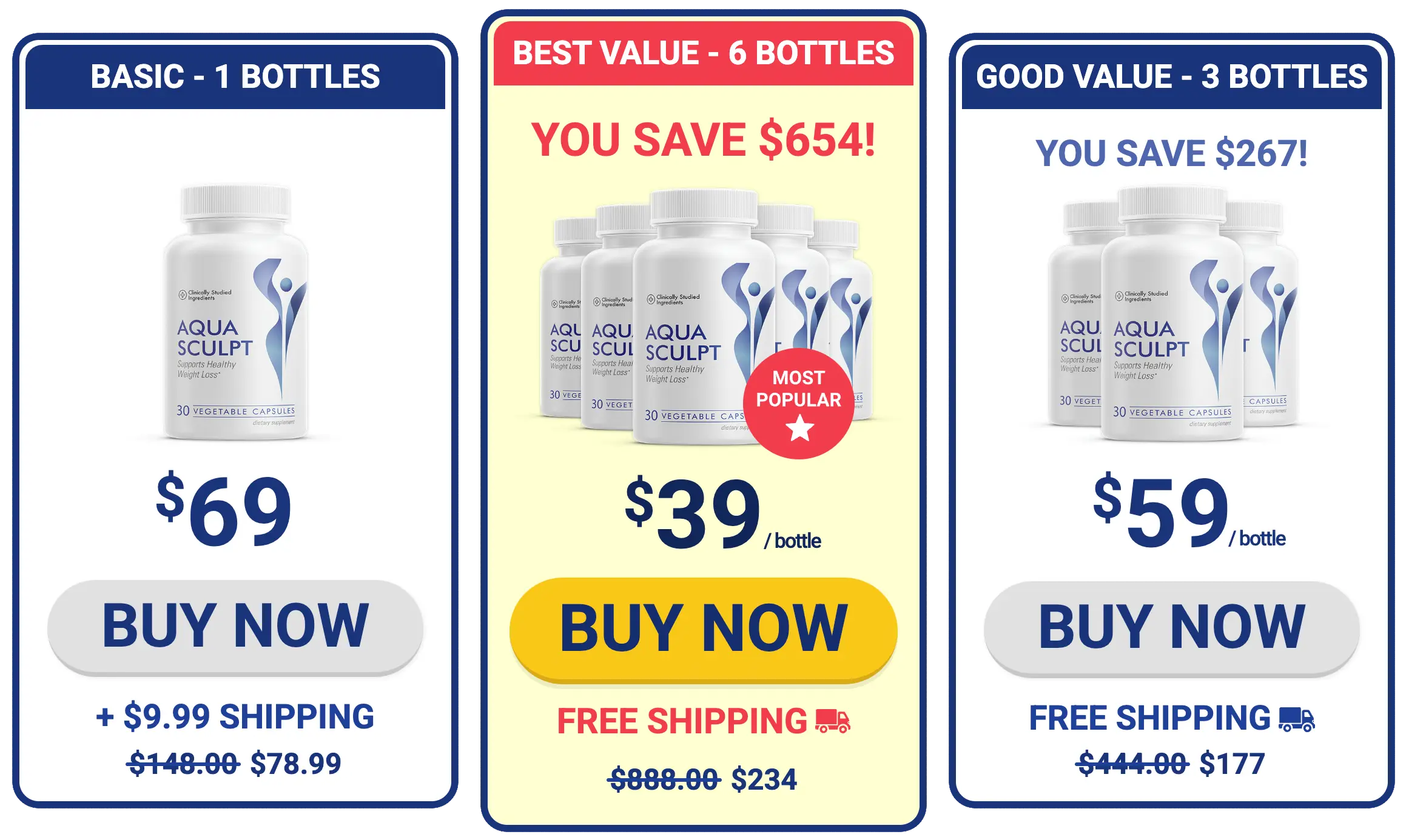 AquaSculpt price